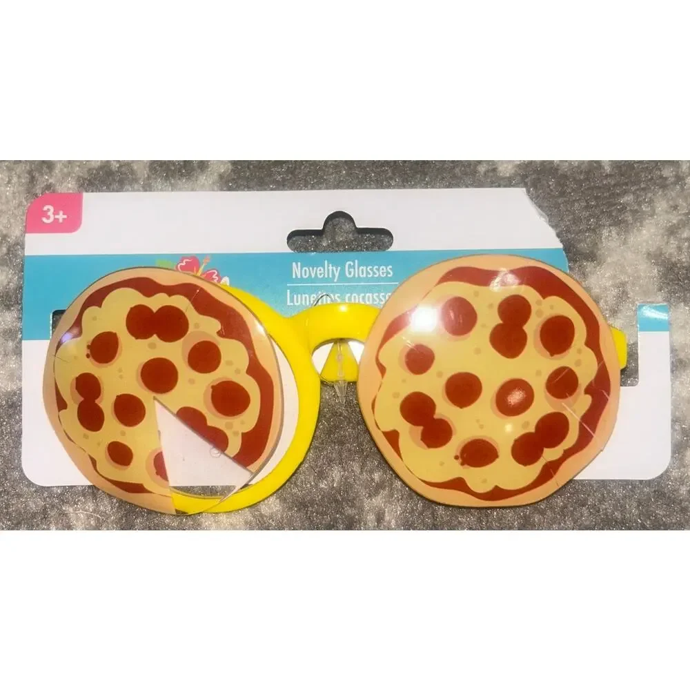 Greenbrier Novelty Pepperoni Pizza Party Glass OS (NEW)